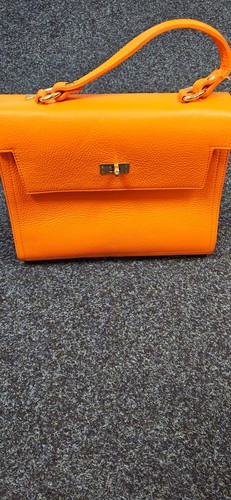 Italian leather handbag made - leather,