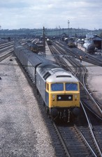 Original Slide  BR Brush Class 47 Diesel 47104 . ex-Works at Severn Tun/Jct 1979