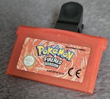 Pokemon Fire Red Version Nintendo Gameboy Advance Genuine UK PAL 