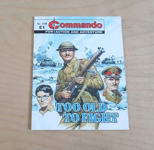 Commando comic too old - old, to