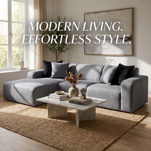 Shaped corner sofa chaise - corner,