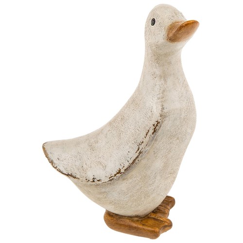 White duck 9 x 6cm - white,