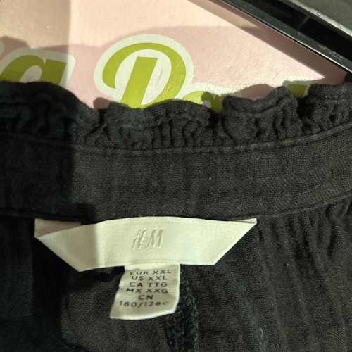 Ladies black cotton - h&m,