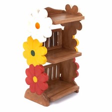 FLOWER BOOK SHELF Rustic