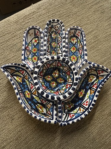 Kamsah bohemian blue ceramic - bohemian,