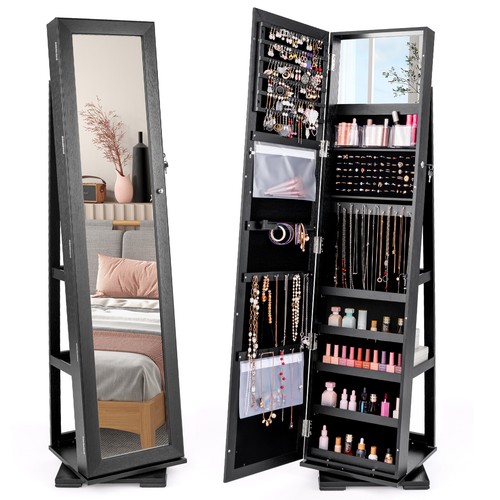 Jewelry armoire lockable - jewelry,