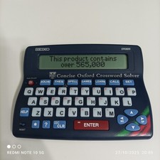 Seiko Oxford ER3600 Oxford Crossword Solver Thesaurus Spellchecker Calculator