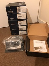 Six PairsOf Serozzetta Carlisle Chromed Brass Lever Door Handles 