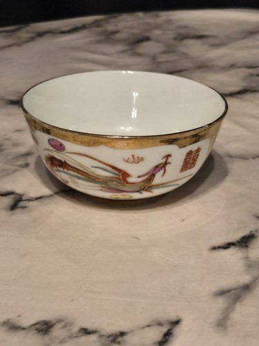 Vintage chinese porcelain bowl - vintage,