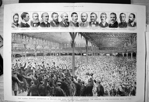 Antique print ulster unionist - antique,