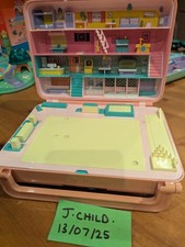 Bluebird Polly Pocket 1989 Vintage Disco Cassette Bowling Alley Playset
