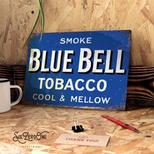 Blue Bell Tobacco Metal Wall