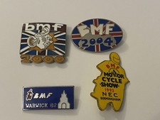 BMF Motorcycle Enamel Badges X