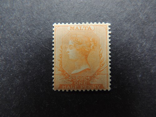 1882 malta red orange - 1882-84, red-orange