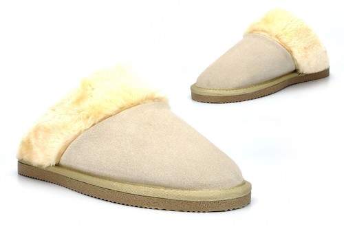 Womens suede slippers size - suede, 5