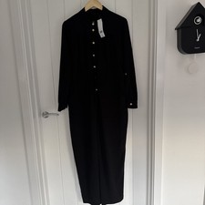 F&F Ladies Black Jumpsuit Tie