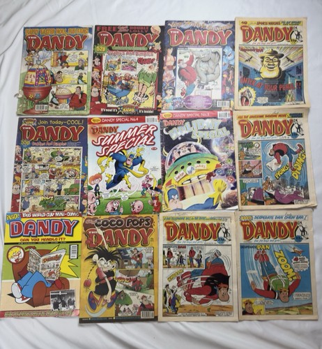 12x the dandy comic books - the, job
