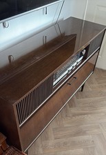 Grundig Radiogram 50/60s Era Vintage Turntable Working Order Read Description