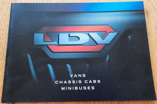 Ldv van chassis - chassis, minibus
