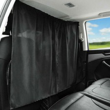 2pcs Car Taxi Isolation Curtain Partition Protection Privacy Curtain Accessories