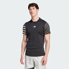 adidas Polo Shirt Mens New York HEAT.RDY Freelift Pro Tennis Black Top T-Shirt