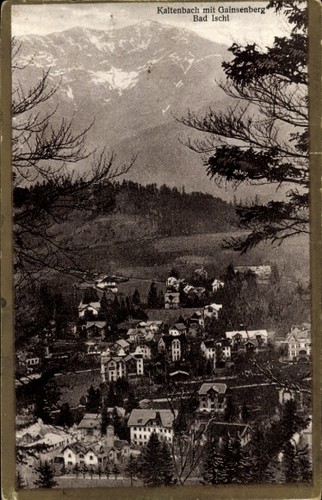Postcard bad ischl upper - bad,