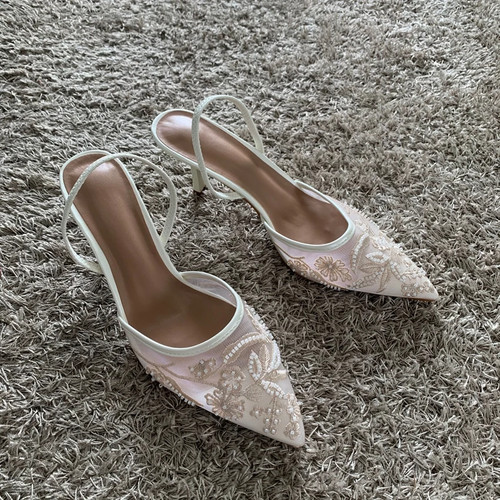 Sexy pointed toe slingback - pointed-toe,