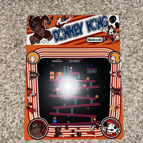 Tin sign donkey kong - sign, arcade