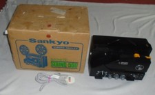 Vintage Sankyo Sound 500 Super 8 / Single 8 Projector Rare Boxed Retro 1970s