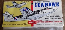 Airfix 1/72 FAA Royal Navy Seahawk 1959 TYPE 2 issue red stripe vintage kit RARE