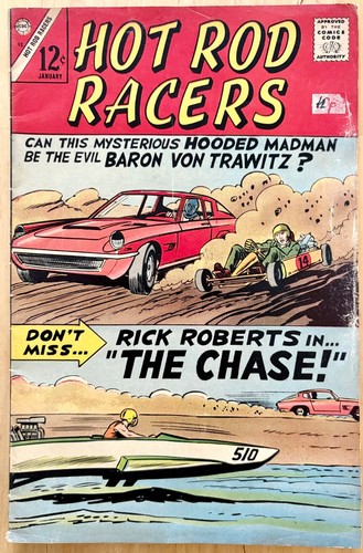 Charlton comics hot - rod, racers