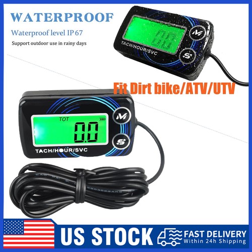 Waterproof digital tachometer - digital,