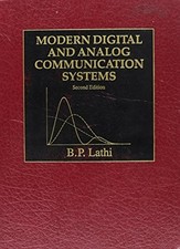 Modern Digital and Analog Communication Systems Hardcover B. P. L