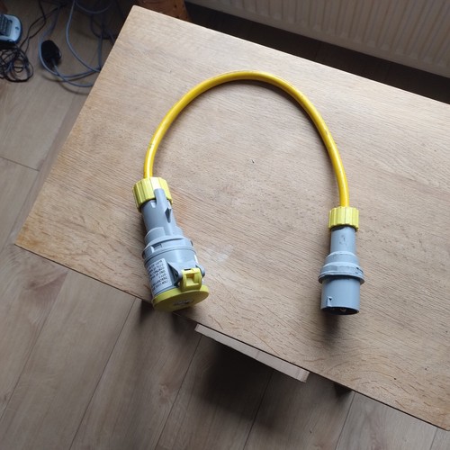 32a socket 16a - 16a, plug