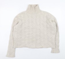 Poetry Women Beige Roll Neck