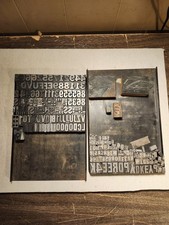 Vintage Letterpress Letters