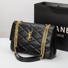 2025 Autumn and Winter New Women's Fashion Trend Messenger Chain Leather Y Bag