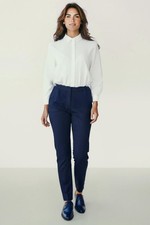 Slim Leg Ankle Grazer Trousers