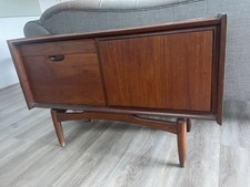 Petite Rare Danish Designer Teak Mid Century Vintage Retro Sideboard   M4977