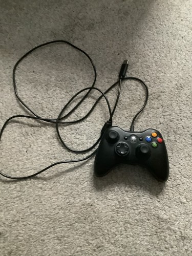 Black xbox controller wired - xbox, controller,