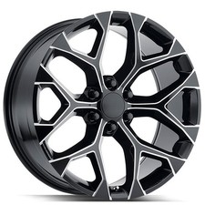 28x10"Strada Wheels Snowflake