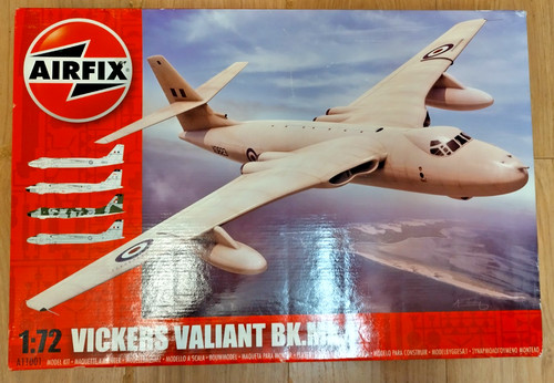 Airfix vickers valiant - 1:72,
