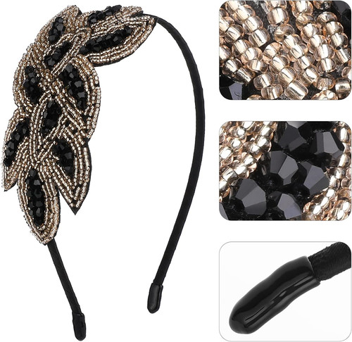 1920s art deco headband set - 1920s,