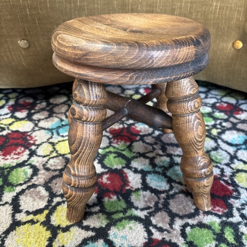Solid pine vintage milking