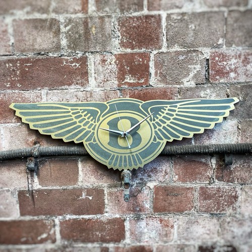 Bentley 60cm wall clock gold - clock,
