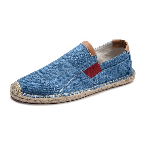 Mens flat slip - mens, canvas
