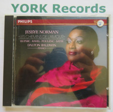 JESSYE NORMAN - Les Chemins de l'Amour - Excellent Condition CD Philips
