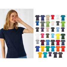 B&C Collection Womens Short Sleeve T-Shirt TW02T - Ladies Wear Casual Cotton