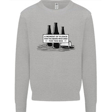 Beer Silence Funny Alcohol Cider Guiness Mens Sweatshirt Jumper