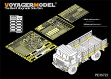 PE35722, Russian GAZ-66 Cargo Track Basic (For TRUMPETER) , 1:35, VOYAGERMODEL